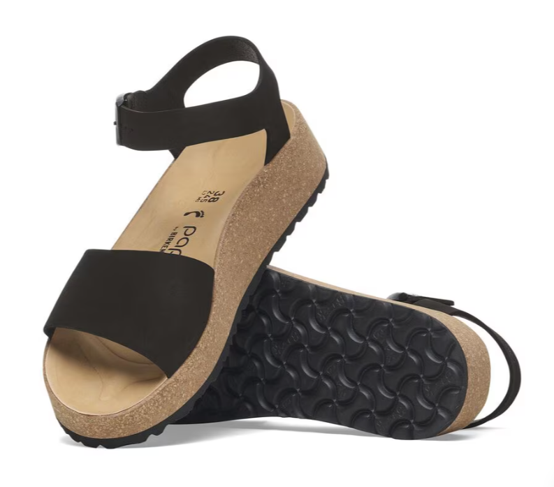 BIRKENSTOCK # GLENDA PAPILLO NUBUCK NOIR