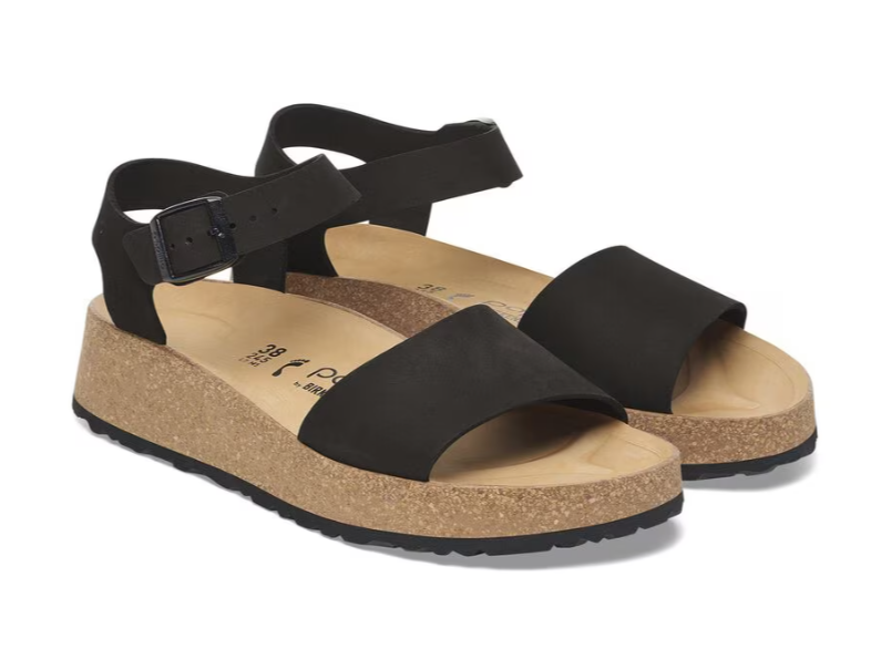 BIRKENSTOCK # GLENDA PAPILLO NUBUCK NOIR