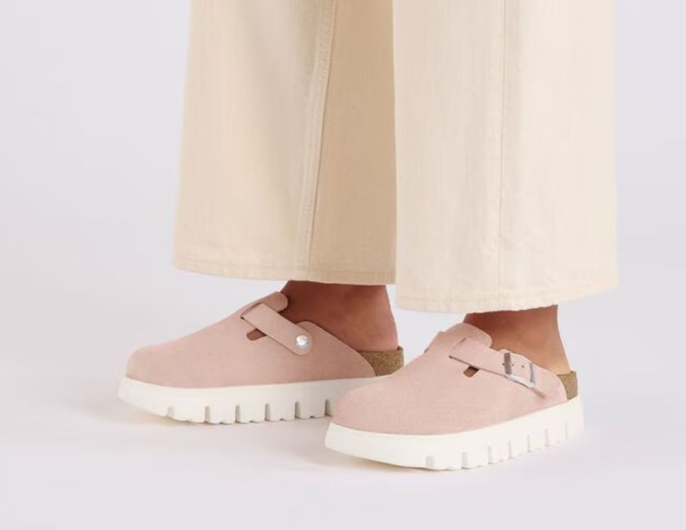 BIRKENSTOCK # BOSTON CHUNKY LIGHT ROSE