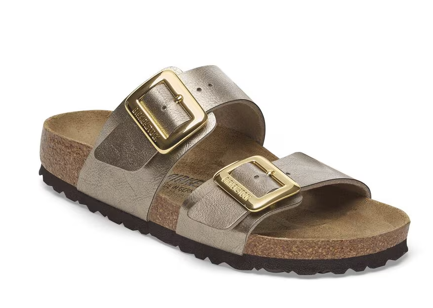 BIRKENSTOCK # SYDNEY LUXE BUCKLE TAUPE