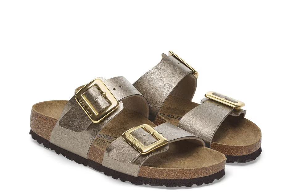 BIRKENSTOCK # SYDNEY LUXE BUCKLE TAUPE