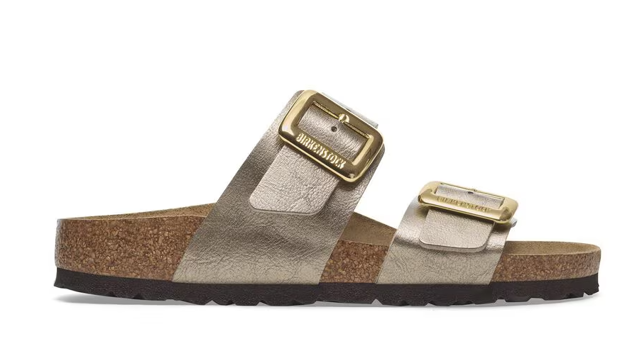 BIRKENSTOCK # SYDNEY LUXE BUCKLE TAUPE