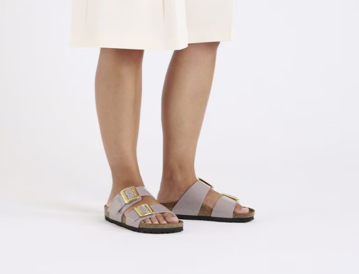 BIRKENSTOCK # SYDNEY LUXE BUCKLE RAISIN