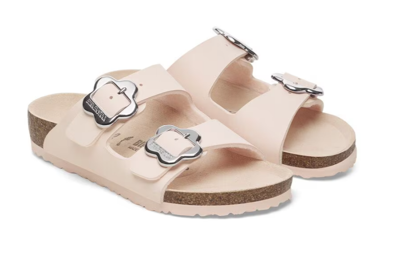 BIRKENSTOCK #ARIZONA FLOWER BUCKLE ROSE