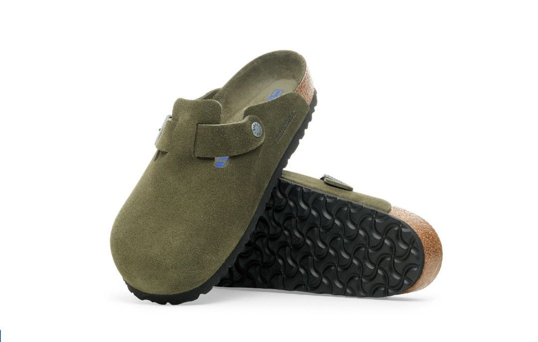 BIRKENSTOCK # BOSTON SUEDE THYME TONAL