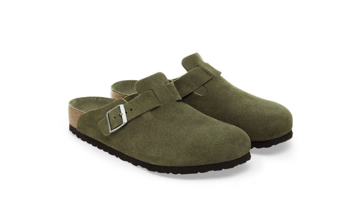 BIRKENSTOCK # BOSTON SUEDE THYME TONAL