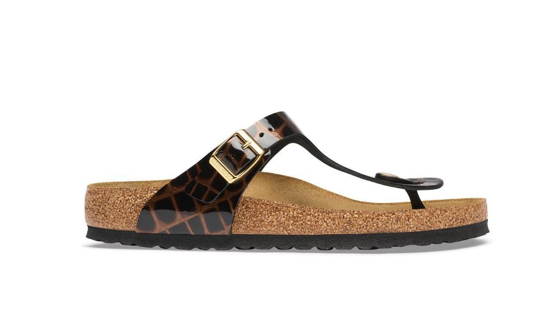 BIRKENSTOCK # GIZEH EMBOSS ANIMAL