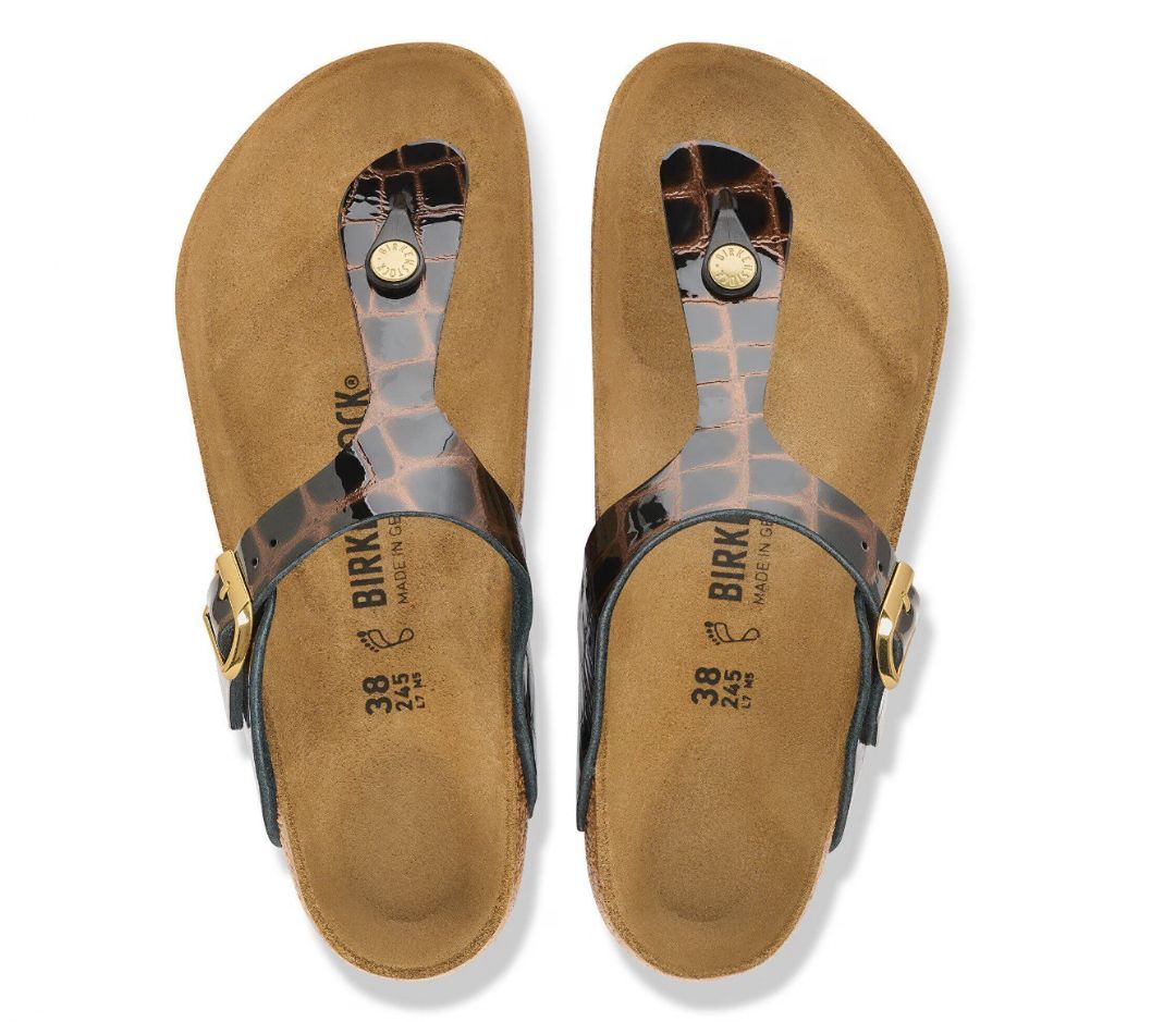 BIRKENSTOCK # GIZEH EMBOSS ANIMAL