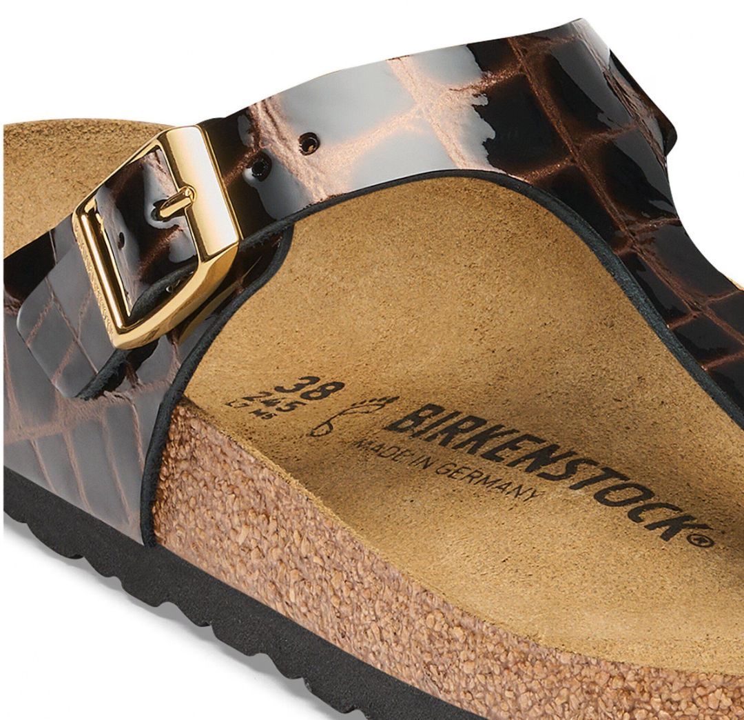 BIRKENSTOCK # GIZEH EMBOSS ANIMAL