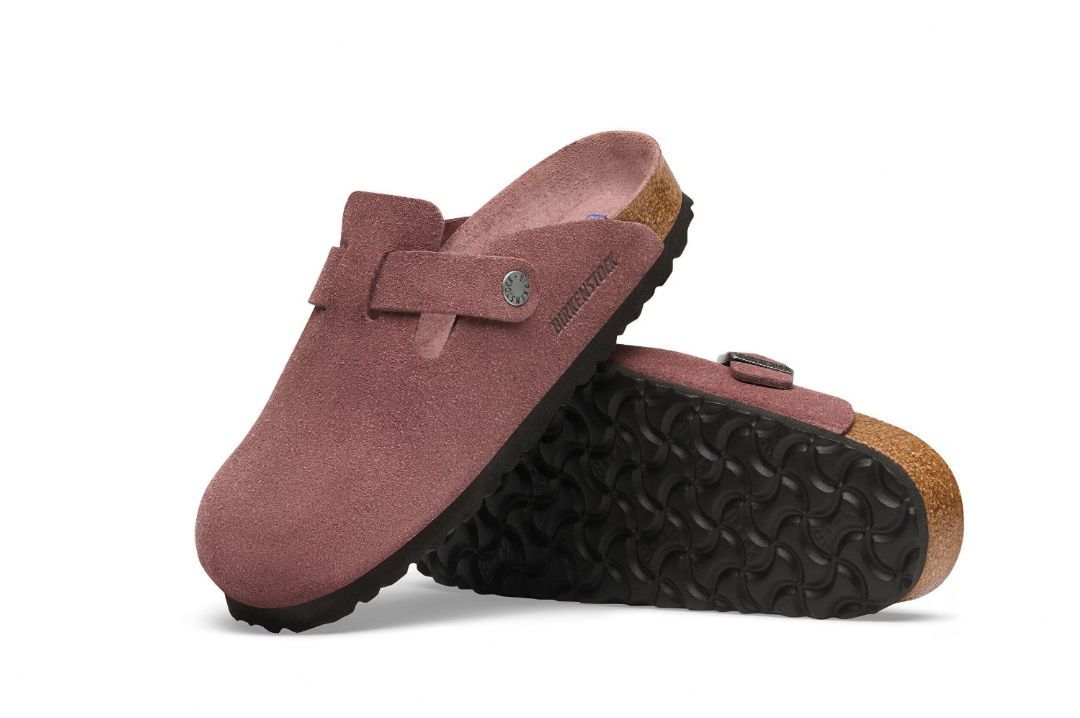 BIRKENSTOCK # BOSTON SUEDE PEPPER TONAL