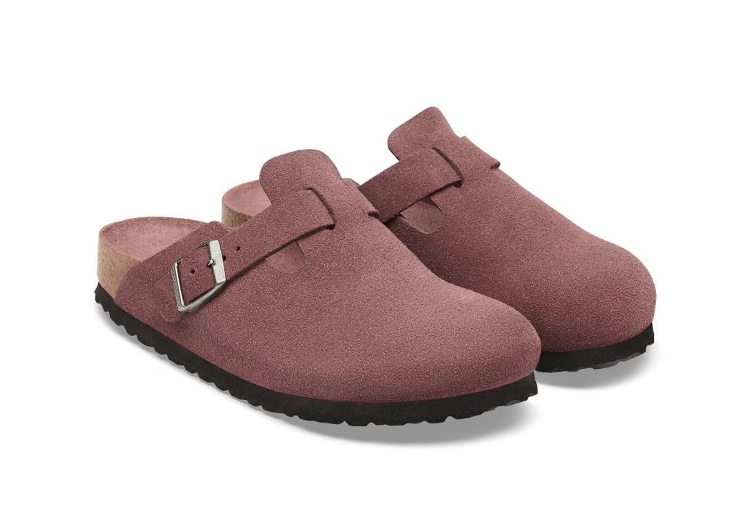 BIRKENSTOCK # BOSTON SUEDE PEPPER TONAL