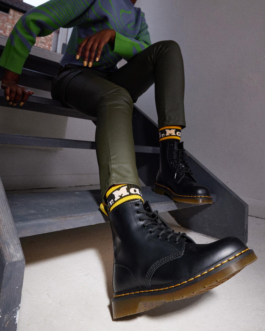 DR MARTENS # 1460 BLACK SMOOTH