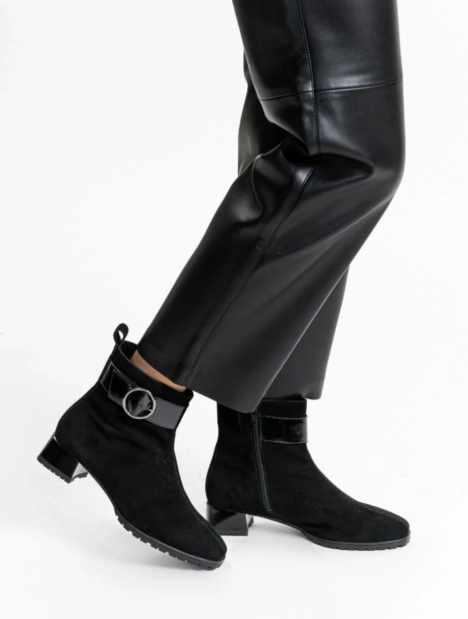 ARA # GLOUCESTER NOIR SUÈDE/VERNIS