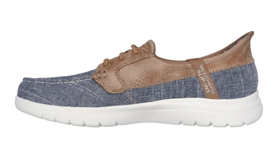 SKECHERS #ON THE GO FLEX SLIP INS MARINE