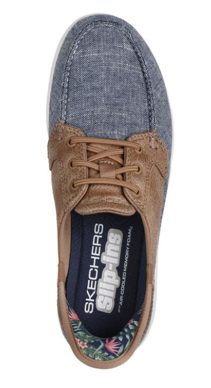 SKECHERS #ON THE GO FLEX SLIP INS MARINE