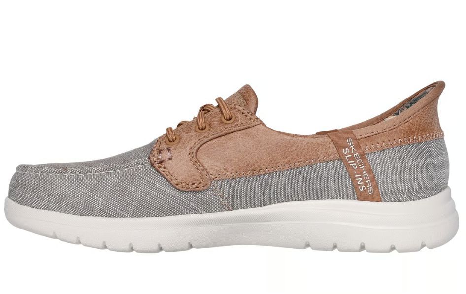SKECHERS # ON THE GO FLEX TAUPE