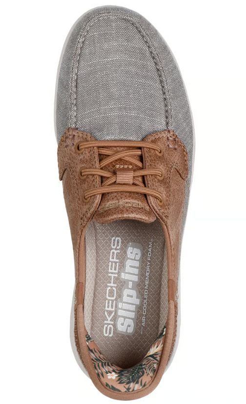 SKECHERS # ON THE GO FLEX TAUPE