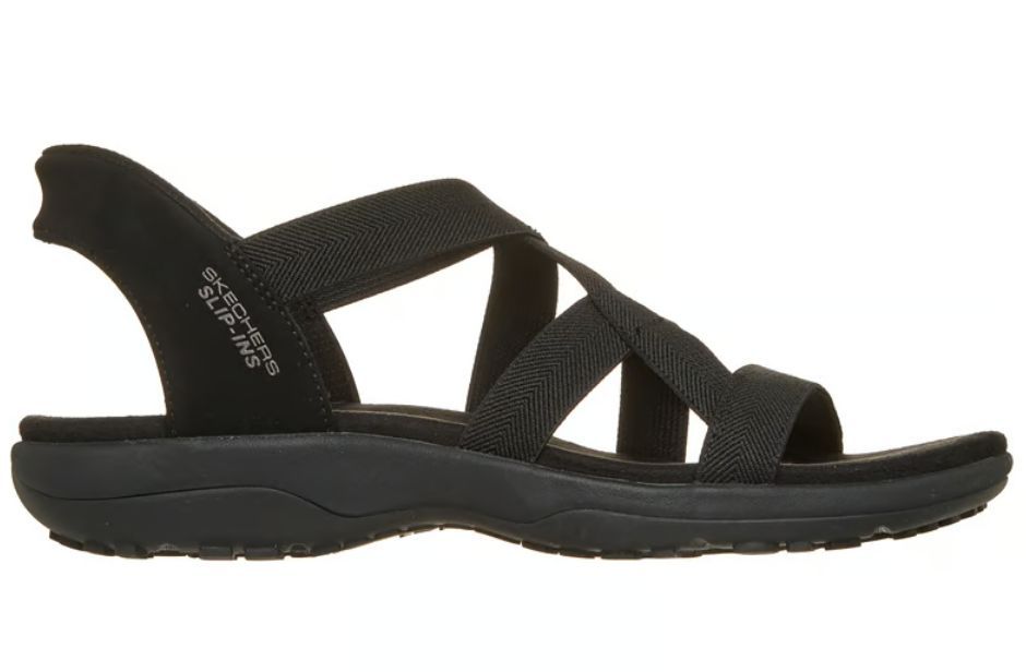 SKECHERS # REGGAE SLIM STRETCH NOIR