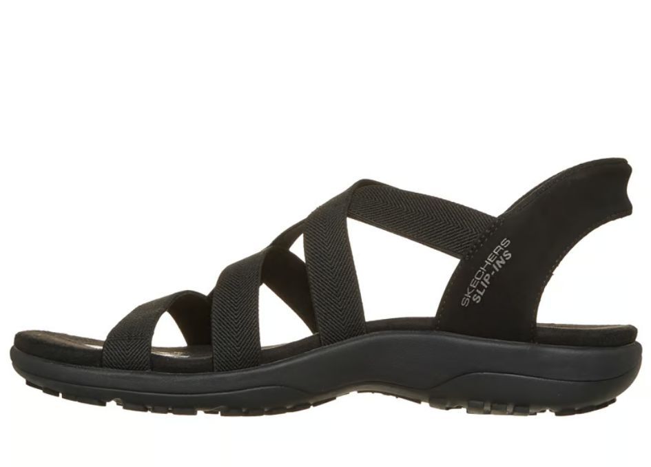 SKECHERS # REGGAE SLIM STRETCH NOIR