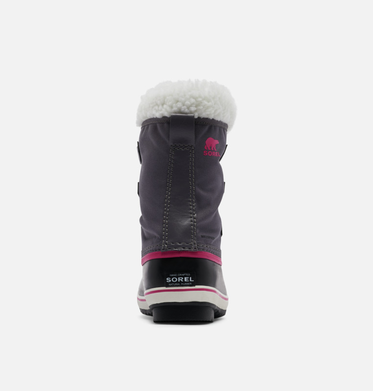 SOREL # YOOT PAC JUNIOR NOIR FUSHIA