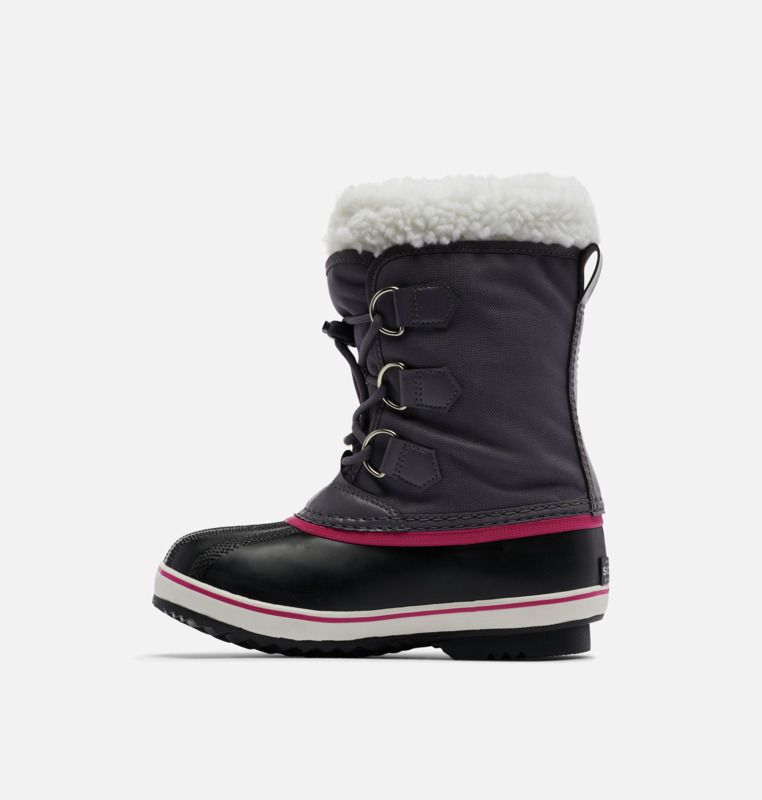 SOREL # YOOT PAC JUNIOR NOIR FUSHIA