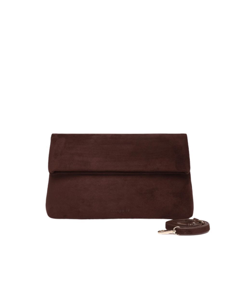 LOUHENHIDE # LUKA SUEDE CLUTCH CROSSBODY