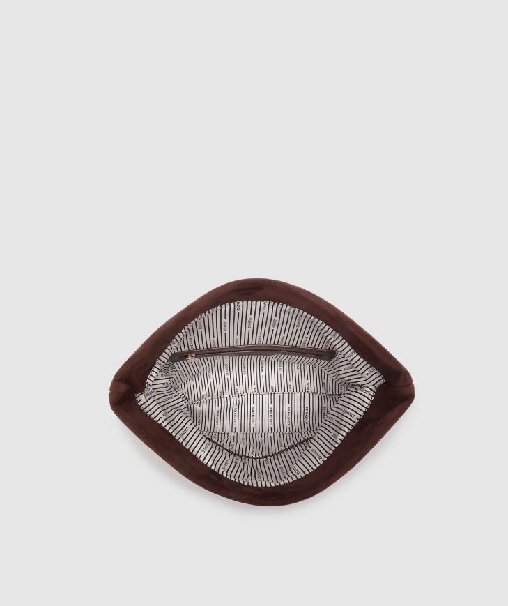 LOUHENHIDE # LUKA SUEDE CLUTCH CROSSBODY