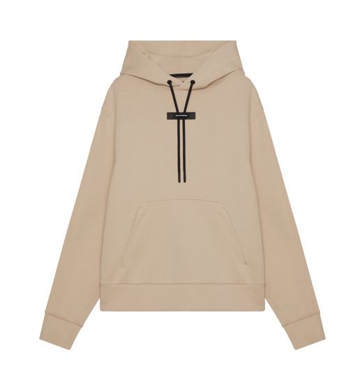 ON # FOCUS HOODIE MEN DESERT