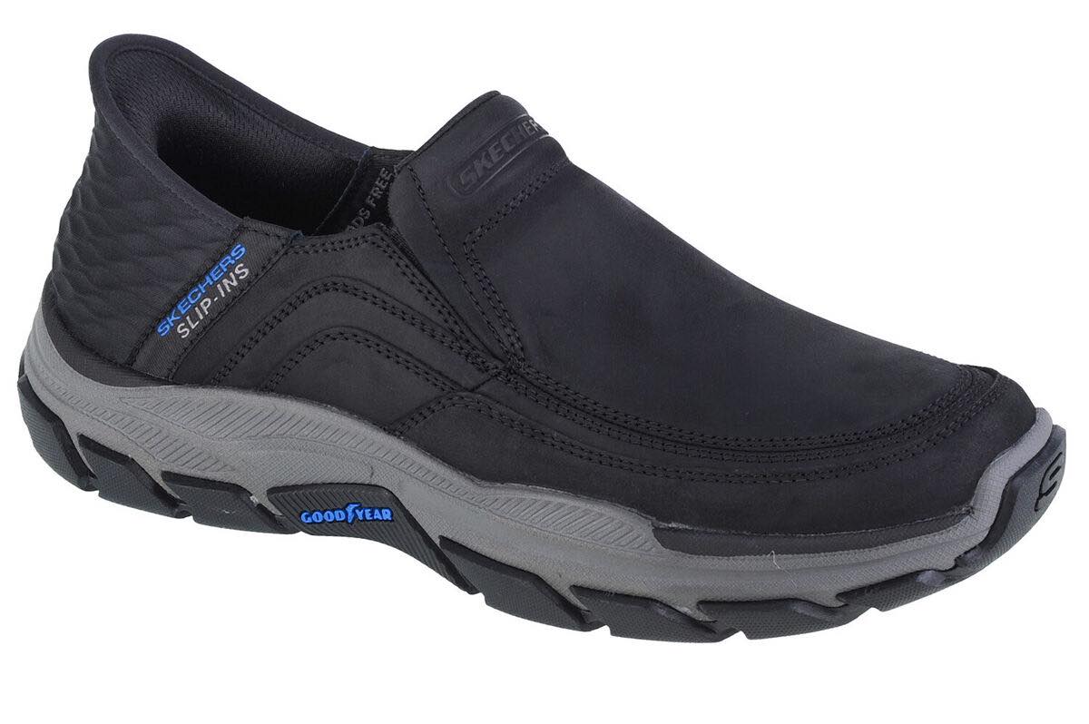 SKECHERS# RESPECTED ELGIN NOIR SLIP IN