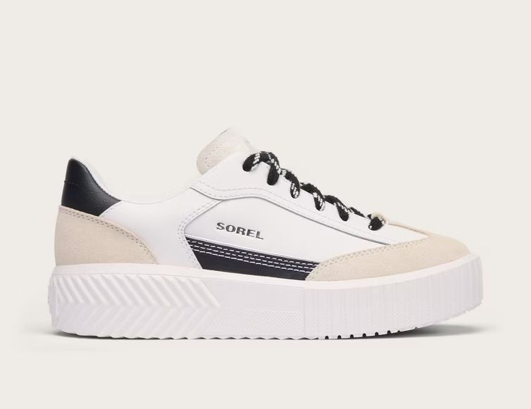 SOREL #ONA AVE T-TOE BLANC ET NOIR