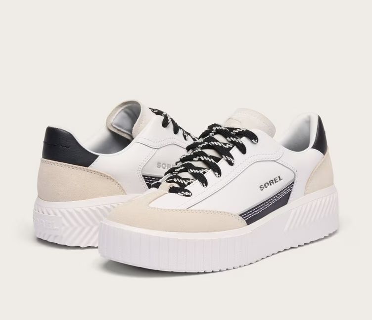 SOREL #ONA AVE T-TOE BLANC ET NOIR