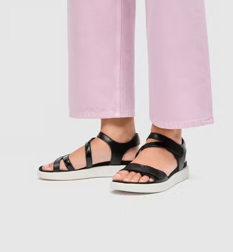 ECCO # SOFT 3 STRAP NOIR
