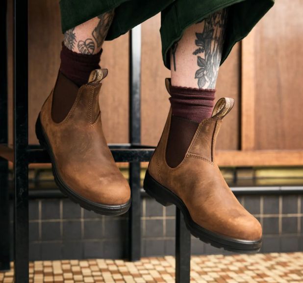 BLUNDSTONE # CLASSICS TEAK CUIR HUILÉ