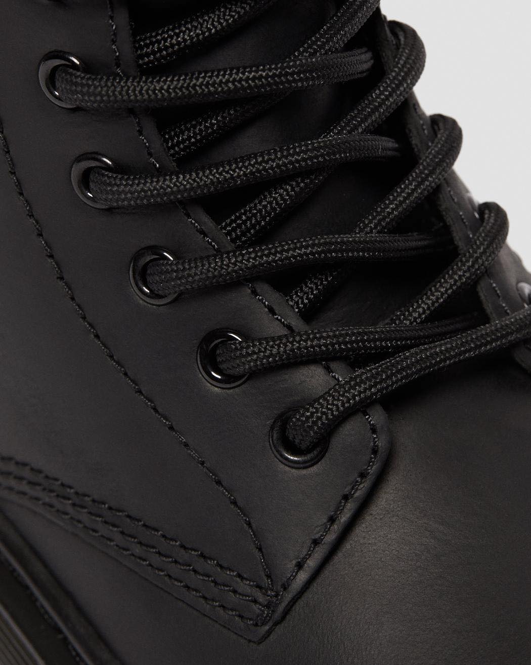 DR MARTENS # 1460 SERENA NOIR IMPERMEABL