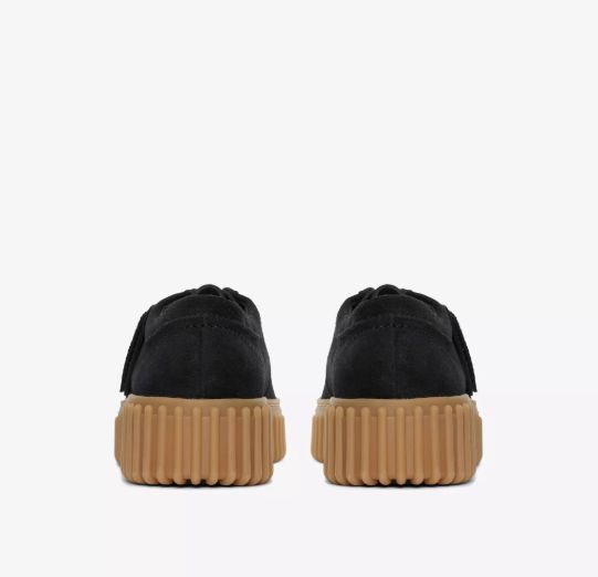 CLARKS # TORNHILL BEE SUEDE NOIR