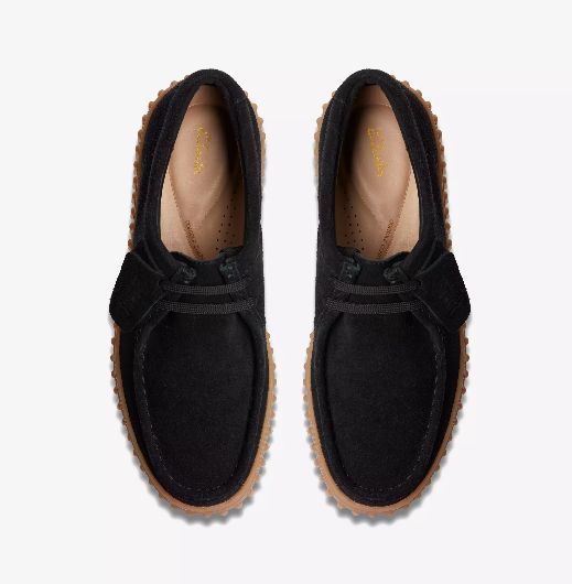 CLARKS # TORNHILL BEE SUEDE NOIR
