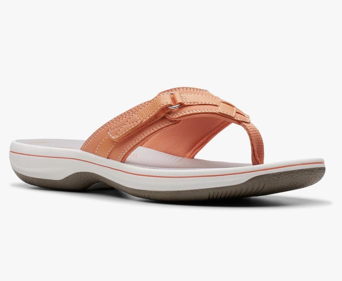 CLARKS # BREEZE SEA TANGERINE