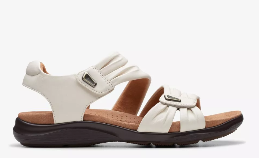 CLARKS # KITLY AVE OFF WHITE BLANC CASSÉ