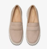 CLARKS # MAYHILL COVE BEIGE NUBUCK
