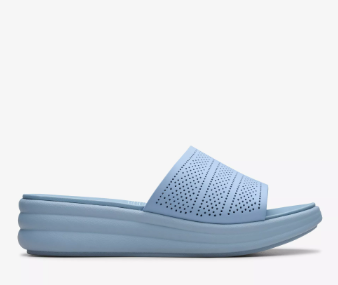 CLARKS # DRIFT TWIST LIGHT BLUE