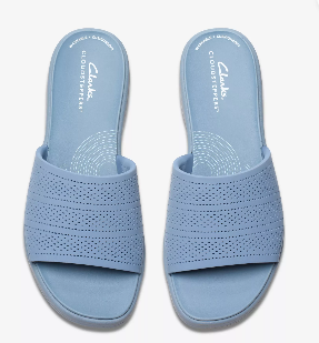 CLARKS # DRIFT TWIST LIGHT BLUE