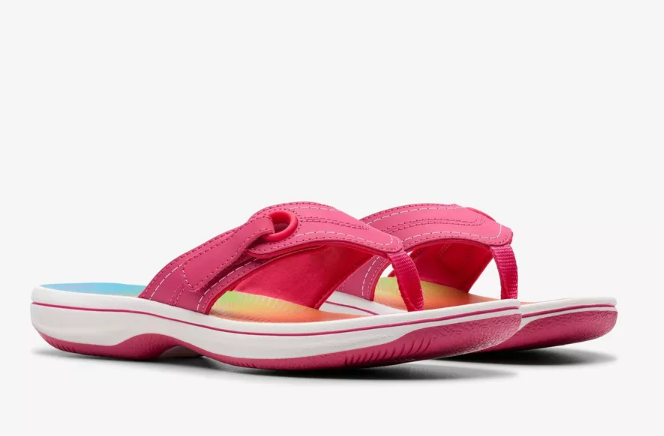 CLARKS # BREEZE RAYNA BRT ROSE/OMBRE