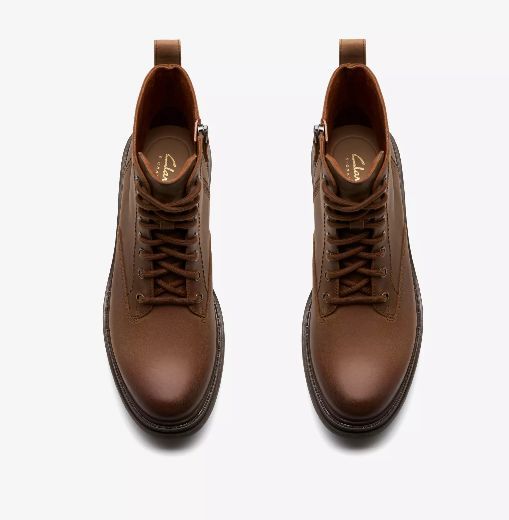 CLARKS #ORINOCO 3 STYLE WP WALNUT CUIR