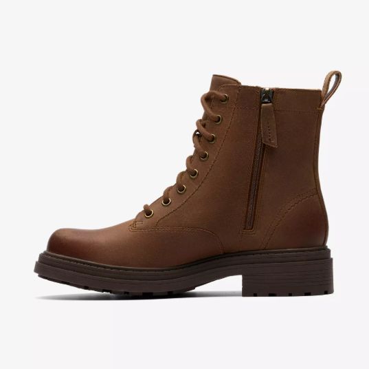 CLARKS #ORINOCO 3 STYLE WP WALNUT CUIR