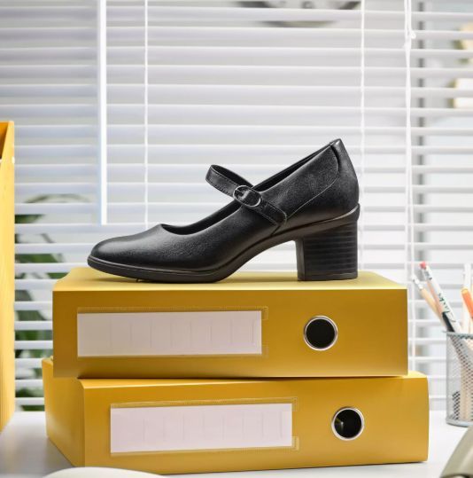 CLARKS # SHAYA JANE CUIR NOIR