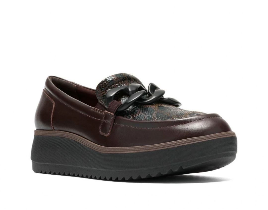CLARKS # ZYLAH MAY BRUN FONCÉ