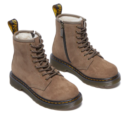 DR MARTENS #1460 WP SERENA DARK KHAKI