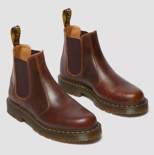 DR MARTENS # 2976 DARK TAN