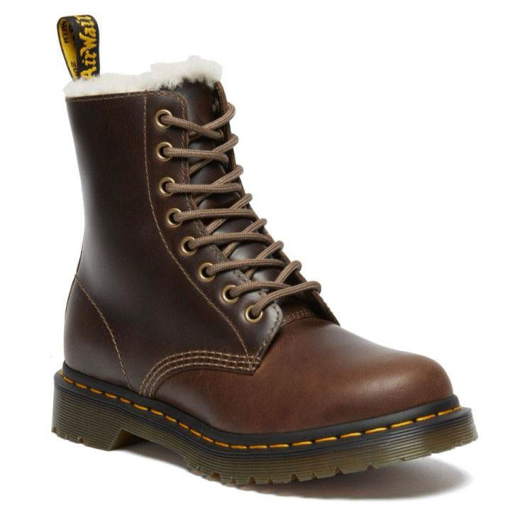 DR MARTENS # 1460 PASCAL DARK KHAKI