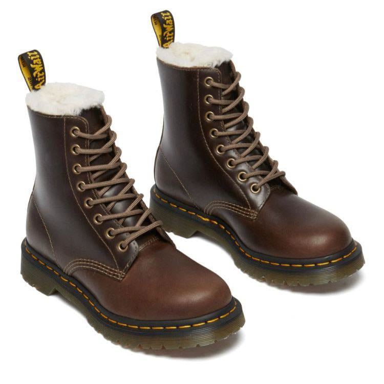 DR MARTENS # 1460 PASCAL DARK KHAKI